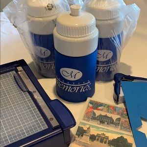 NWOT Creative Memories Drink Bottle with koozie